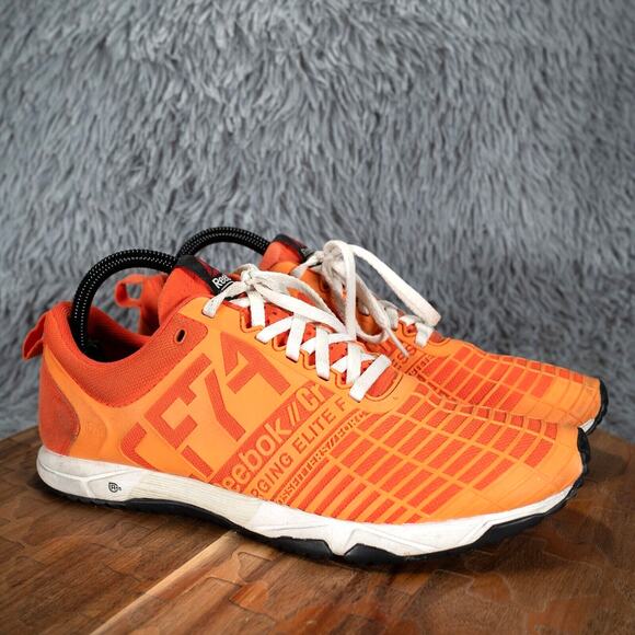 Reebok Crossfit CF74 Womens Orange Sneakers Size 9 - Picture 1 of 9
